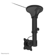 Picture of Neomounts FPMA-C025BLACK Monitor/TV mount ceiling 10-30" - h 37-47 cm - tiltable