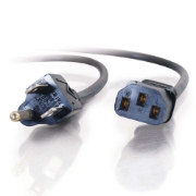 Picture of DELL 1.8m, NEMA 5-15 - C13 IEC Black NEMA 5-15P C13 coupler