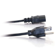 Picture of DELL 1.8m, NEMA 5-15 - C13 IEC Black NEMA 5-15P C13 coupler
