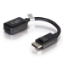 Picture of C2G 20cm DisplayPort to HDMI Adapter - DP Male to HDMI Female - Black