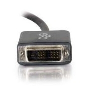 Picture of C2G 1m DisplayPort to Single Link DVI-D Adapter Cable M/M - DP to DVI - Black