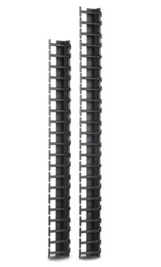Picture of APC NetShelter Cable Management, Vertical Cable Manager, for NetShelter SX 600mm Wide 45U, Set of 2, 107 x 1911 x 45 mm