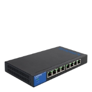 Picture of Linksys 8-Port Desktop Gigabit PoE Switch (LGS108P)