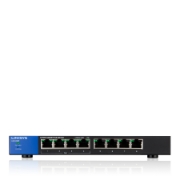Picture of Linksys 8-Port Desktop Gigabit PoE Switch (LGS108P)