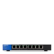 Picture of Linksys 8-Port Desktop Gigabit PoE Switch (LGS108P)