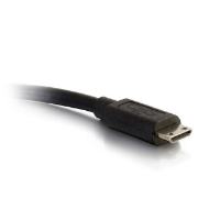 Picture of C2G 80503 video cable adapter 0.2 m Mini-HDMI VGA (D-Sub) Black
