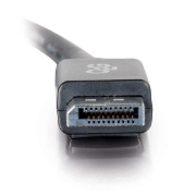Picture of C2G 2m DisplayPort to VGA Adapter Cable - DP to VGA - Black