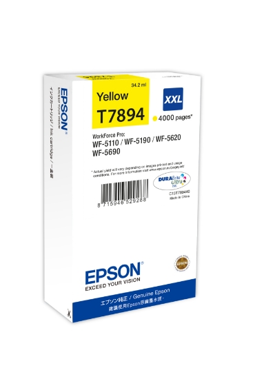 Picture of Epson Ink Cartridge XXL Yellow