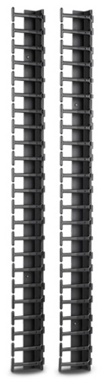 Picture of APC NetShelter Cable Management, Vertical Cable Manager, for NetShelter SX 600mm Wide 48U, Set of 2, 107 x 2045 x 45 mm