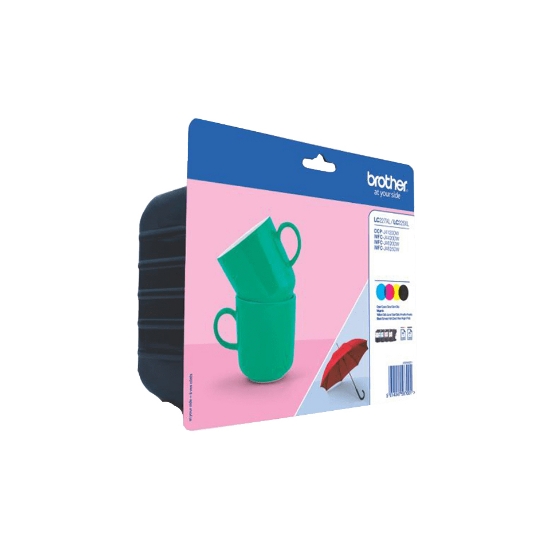 Picture of Brother LC-227XLVALBP ink cartridge 4 pc(s) Original Black, Cyan, Magenta, Yellow