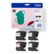 Picture of Brother LC-227XLVALBP ink cartridge 4 pc(s) Original Black, Cyan, Magenta, Yellow