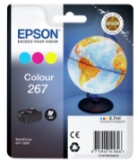 Picture of Epson Globe Singlepack Colour 267 ink cartridge