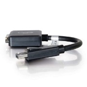 Picture of C2G DisplayPort to DVI-D Adapter Converter - Single Link DVI-D Video Adapter M/F - Black