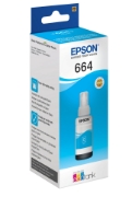 Picture of Epson 664 Ecotank Cyan ink bottle (70ml)
