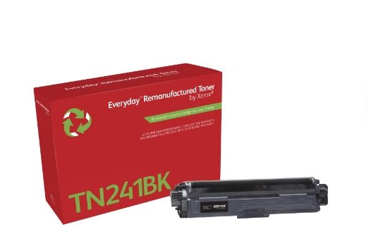 Picture of Everyday ™ Black Remanufactured Toner by Xerox compatible with Brother TN241BK, Standard capacity