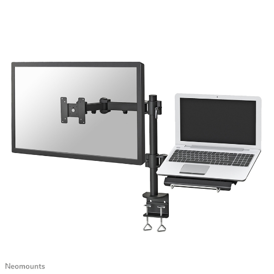 Picture of Neomounts FPMA-D960NOTEBOOK Monitor arm with laptop holder 10-27"