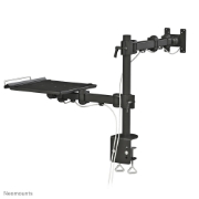 Picture of Neomounts FPMA-D960NOTEBOOK Monitor arm with laptop holder 10-27"