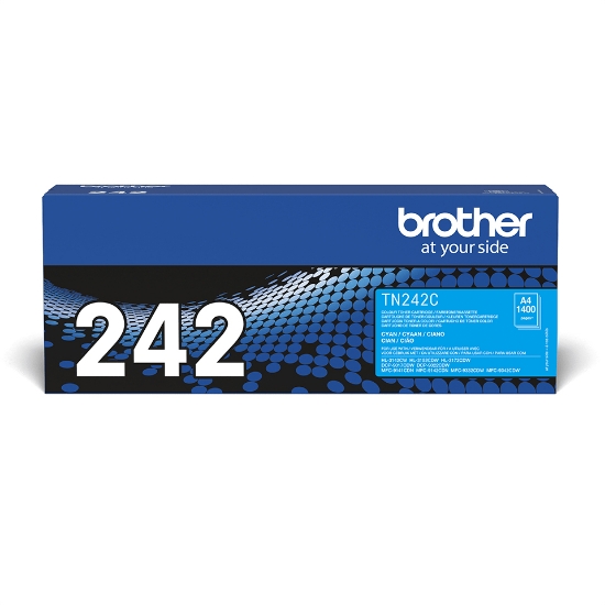 Picture of Brother TN-242C toner cartridge 1 pc(s) Original Cyan