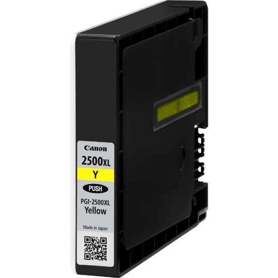 Picture of Canon PGI-2500XL High Yield Yellow Ink Cartridge