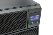 Picture of APC Smart-UPS On-Line, 6kVA/6kW, Rackmount 4U, 230V, 6x C13+4x C19 IEC outlets, Network Card, Extended runtime, W/ rail kit, 6-year warranty