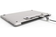 Picture of Compulocks Blade Universal Lock Slot Adapter with Keyed Cable Lock Silver