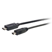 Picture of C2G 3m USB 2.0 USB Type C to USB Mini B Cable M/M - USB C Cable Black