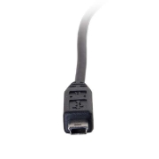 Picture of C2G 3m USB 2.0 USB Type C to USB Mini B Cable M/M - USB C Cable Black