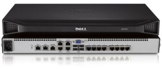 Picture of DELL DMPU108E-G01 KVM switch Rack mounting Silver