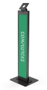 Picture of Compulocks VESA Brandable Floor Stand Black