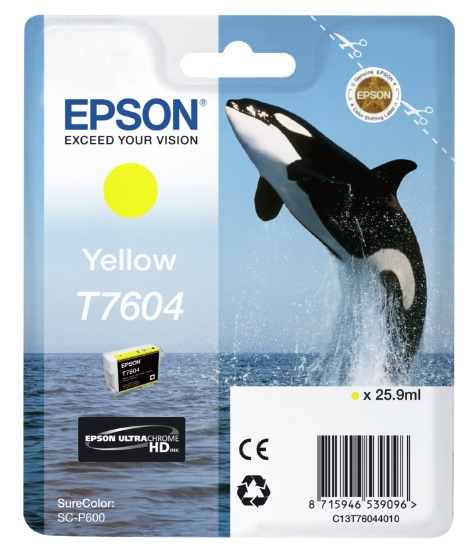 Picture of Epson T7604 Yellow