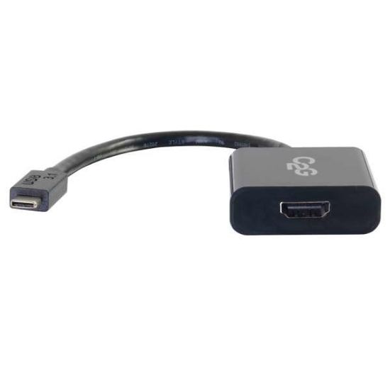 Picture of C2G USB 3.1 USB C to HDMI Audio/Video Adapter - USB Type C to HDMI Black