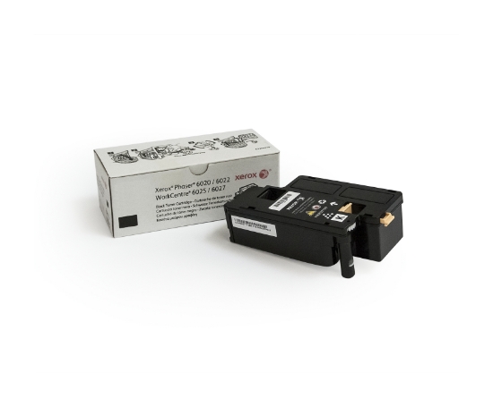 Picture of Xerox Genuine Phaser® 6020​/​6022, WorkCentre® 6025​/​6027 Black Standard capacity Toner Cartridge (2000 Pages) - 106R02759