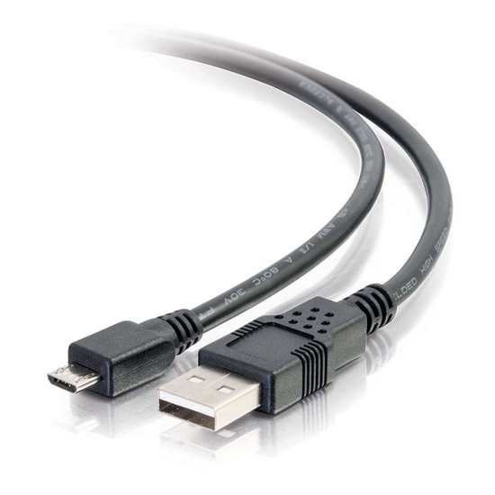 Picture of C2G 3m USB 2.0 A to Micro-B Cable M/M - Black