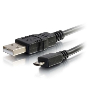 Picture of C2G 3m USB 2.0 A to Micro-B Cable M/M - Black