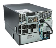 Picture of APC Smart-UPS On-Line SRT8KRMXLI - 8kW/VA, 6x C13 + 4x C19 + hardwire 1phase output, rack mountable, Embedded NMC