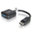 Picture of C2G 20cm DisplayPort to VGA Adapter Converter - DP Male to VGA Female - Black