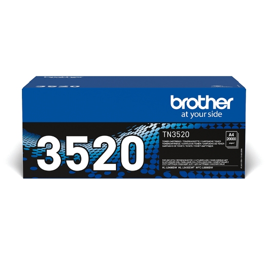 Picture of Brother TN-3520 toner cartridge 1 pc(s) Original Black