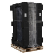 Picture of APC NetShelter SX, Server Rack Enclosure, 42U, Shock Packaging, 2000 lbs, Black, 2124H x 750W x 1070D mm