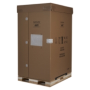 Picture of APC NetShelter SX, Server Rack Enclosure, 42U, Shock Packaging, 2000 lbs, Black, 2124H x 750W x 1070D mm