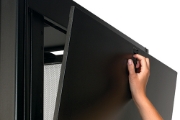 Picture of APC NetShelter SX, Server Rack Enclosure, 42U, Shock Packaging, 2000 lbs, Black, 2124H x 750W x 1070D mm