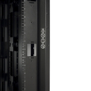 Picture of APC NetShelter SX, Server Rack Enclosure, 42U, Shock Packaging, 2000 lbs, Black, 2124H x 750W x 1070D mm