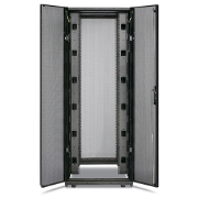 Picture of APC NetShelter SX, Server Rack Enclosure, 42U, Shock Packaging, 2000 lbs, Black, 2124H x 750W x 1070D mm
