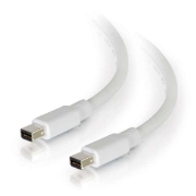 Picture of C2G 3m Mini DisplayPort Cable 4K UHD M/M - White