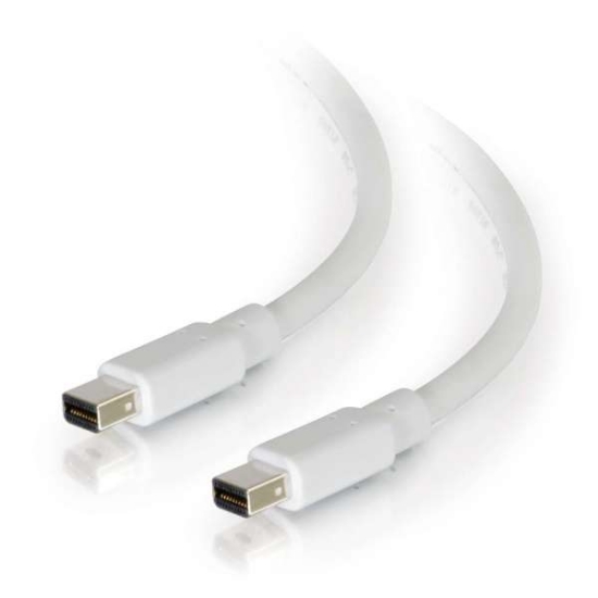 Picture of C2G 3m Mini DisplayPort Cable 4K UHD M/M - White