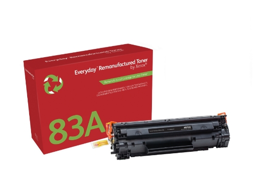 Picture of Everyday ™ Mono Remanufactured Toner by Xerox compatible with HP 83A (CF283A), Standard capacity