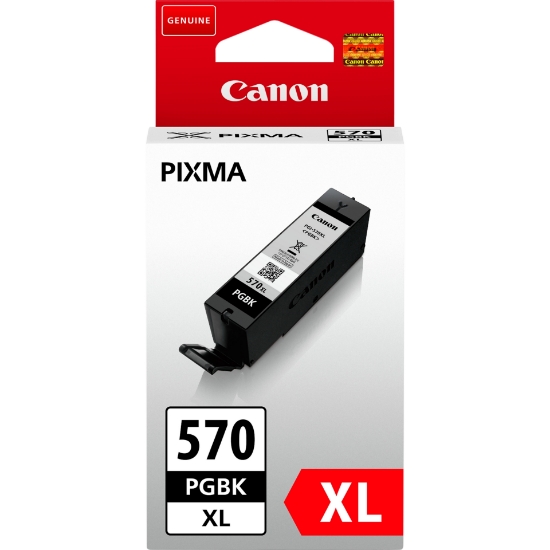 Picture of Canon PGI-570PGBK XL High Yield Pigment Black Ink Cartridge