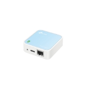 Picture of TP-Link TL-WR802N wireless router Fast Ethernet Single-band (2.4 GHz) Blue, White