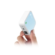 Picture of TP-Link TL-WR802N wireless router Fast Ethernet Single-band (2.4 GHz) Blue, White