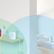 Picture of TP-Link TL-WR802N wireless router Fast Ethernet Single-band (2.4 GHz) Blue, White