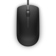 Picture of DELL MS116 mouse Office Ambidextrous USB Type-A Optical 1000 DPI